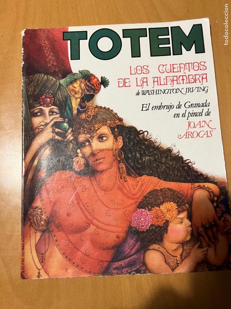 C&oacute;mics: TOTEM LOS CUENTOS DE LA ALHAMBRA DE WASHINGTON IRVING - Foto 1