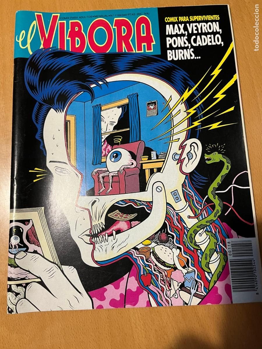 C&oacute;mics: EL VIBORA N&ordm; 118 MAX, VEYRON, PONS, CADELO, BURNS - Foto 1