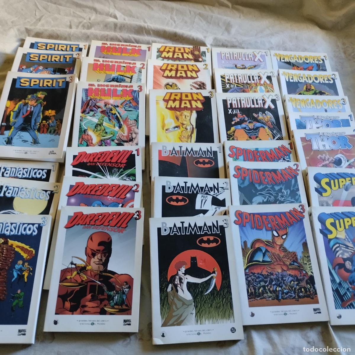 C&oacute;mics: LOTE DE COMICS SUPERHEROES 31 TOMOS - Foto 1