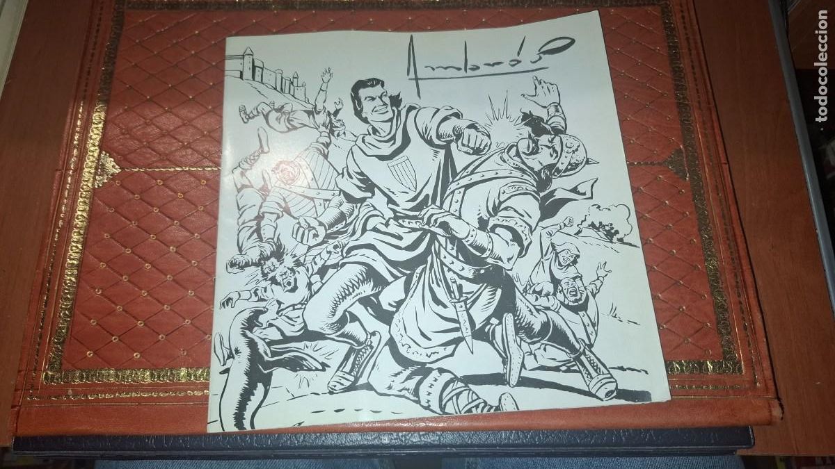 C&oacute;mics: Catalogo. Exposicion Ambros. 1992. El capitan trueno - Foto 1