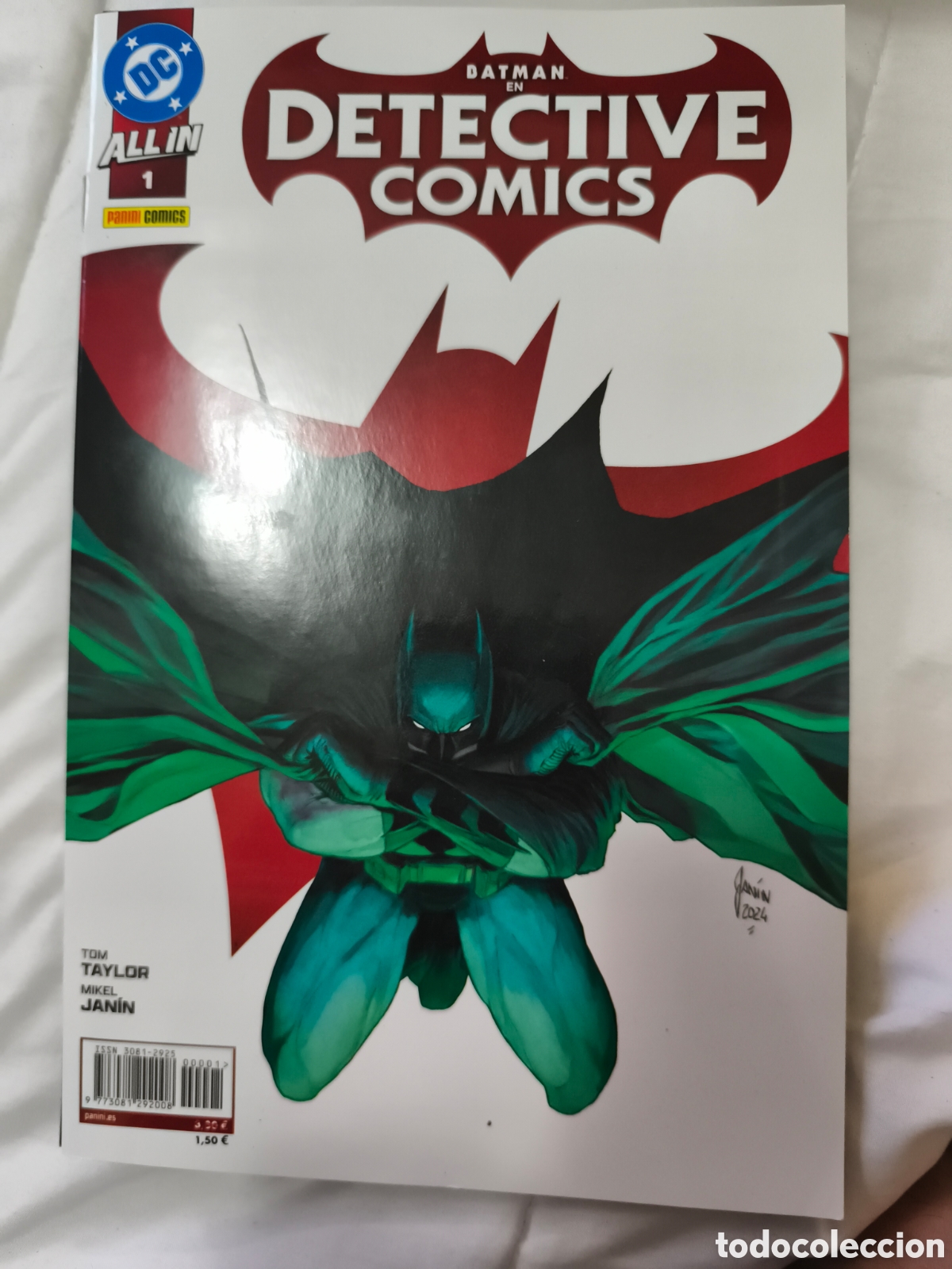 C&oacute;mics: Batman detective comic 1 al 7 primer arco