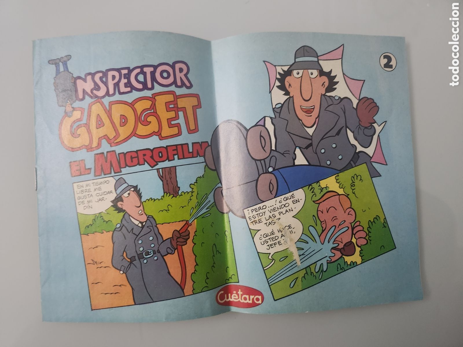 C&oacute;mics: INSPECTOR GADGET- N&ordm; 2 EL MICROFILM - CUETARA - como nuevo - Foto 1