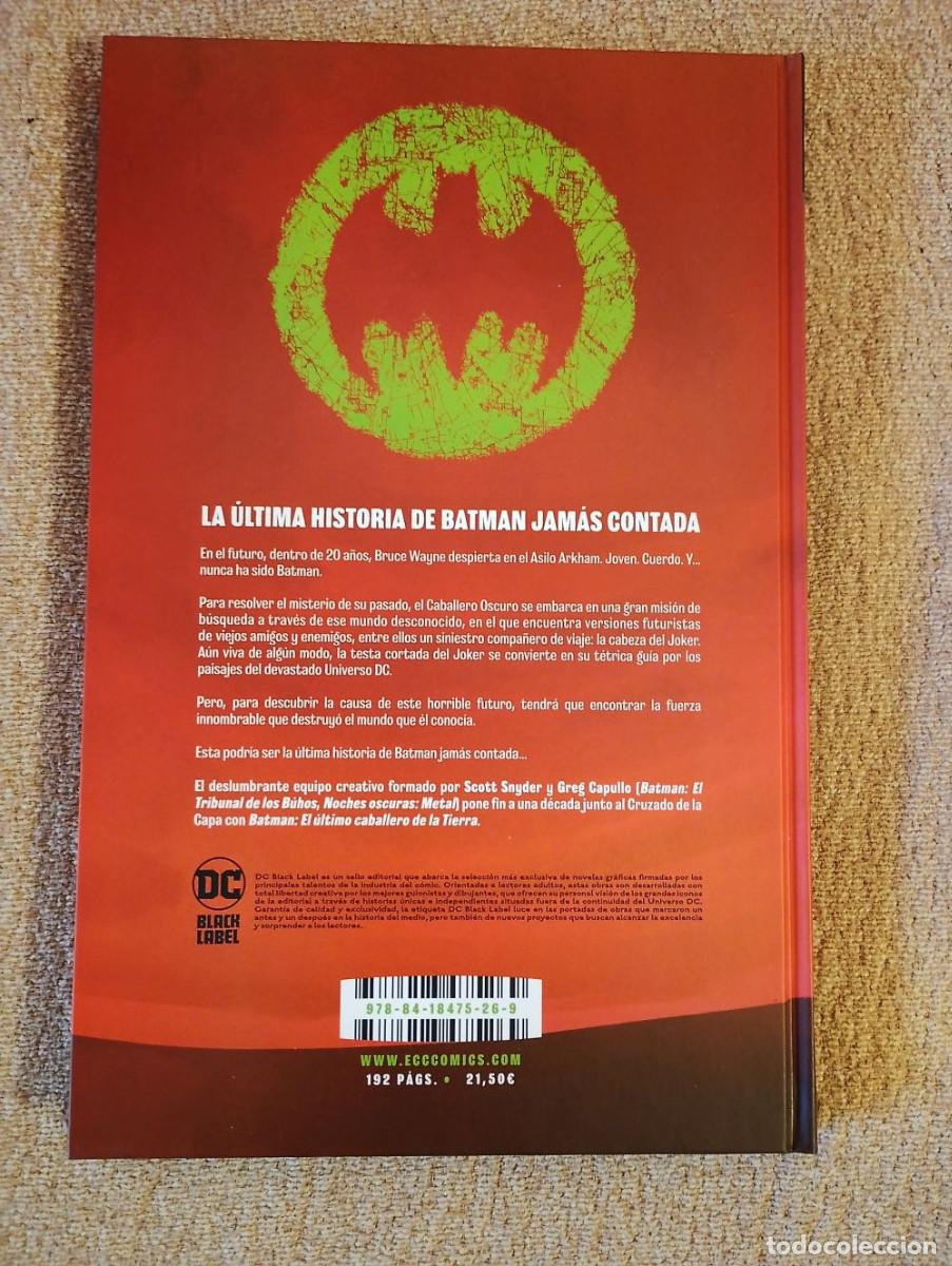 C&oacute;mics: Batman: El &uacute;ltimo caballero de la Tierra. ECC. DC Black Label. Impecable. - Foto 2