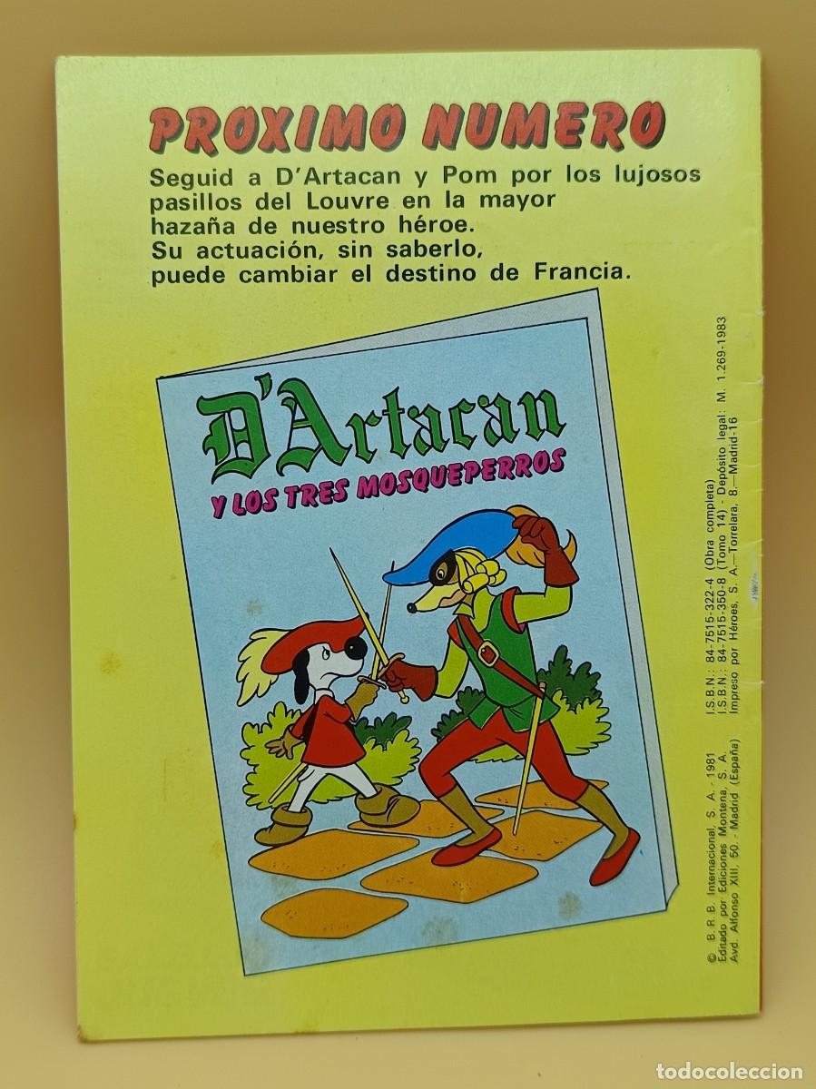 C&oacute;mics: DAETACAN Y LOS TRES MOSQUEPERROS-MONTENA N. 14 - Foto 2