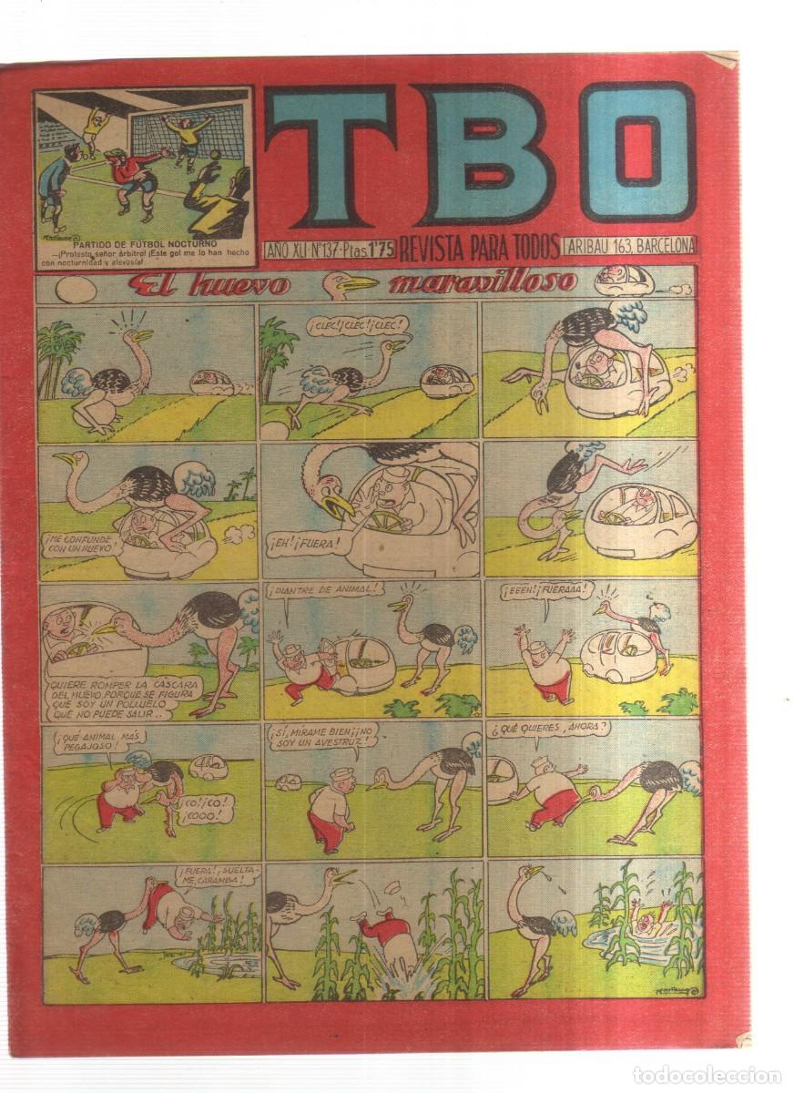 Comics : TBO A&Ntilde;O XLI REVISTA PARA TODOS N,137