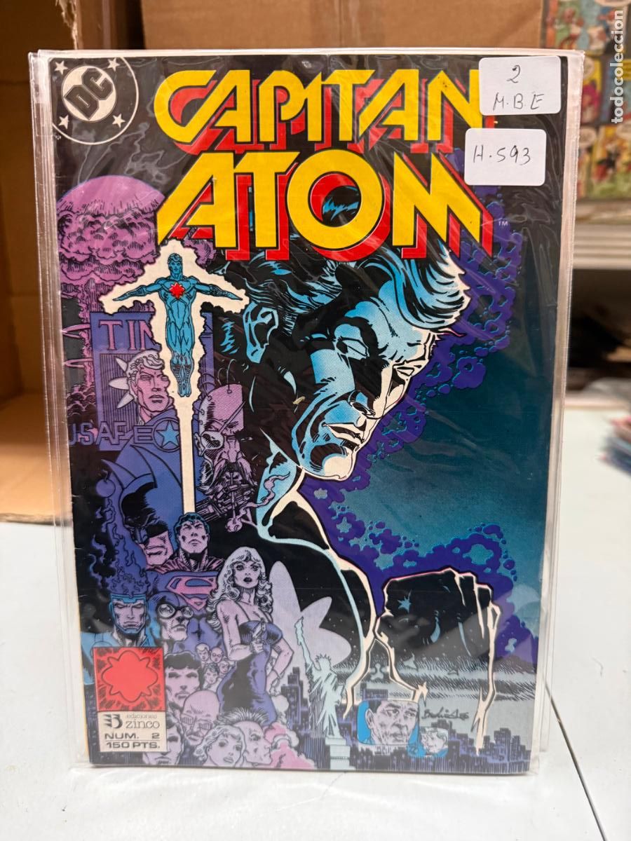 C&oacute;mics: CAPITAN ATOM EDITORIAL ZINCO DC NUMERO 2 - Foto 1