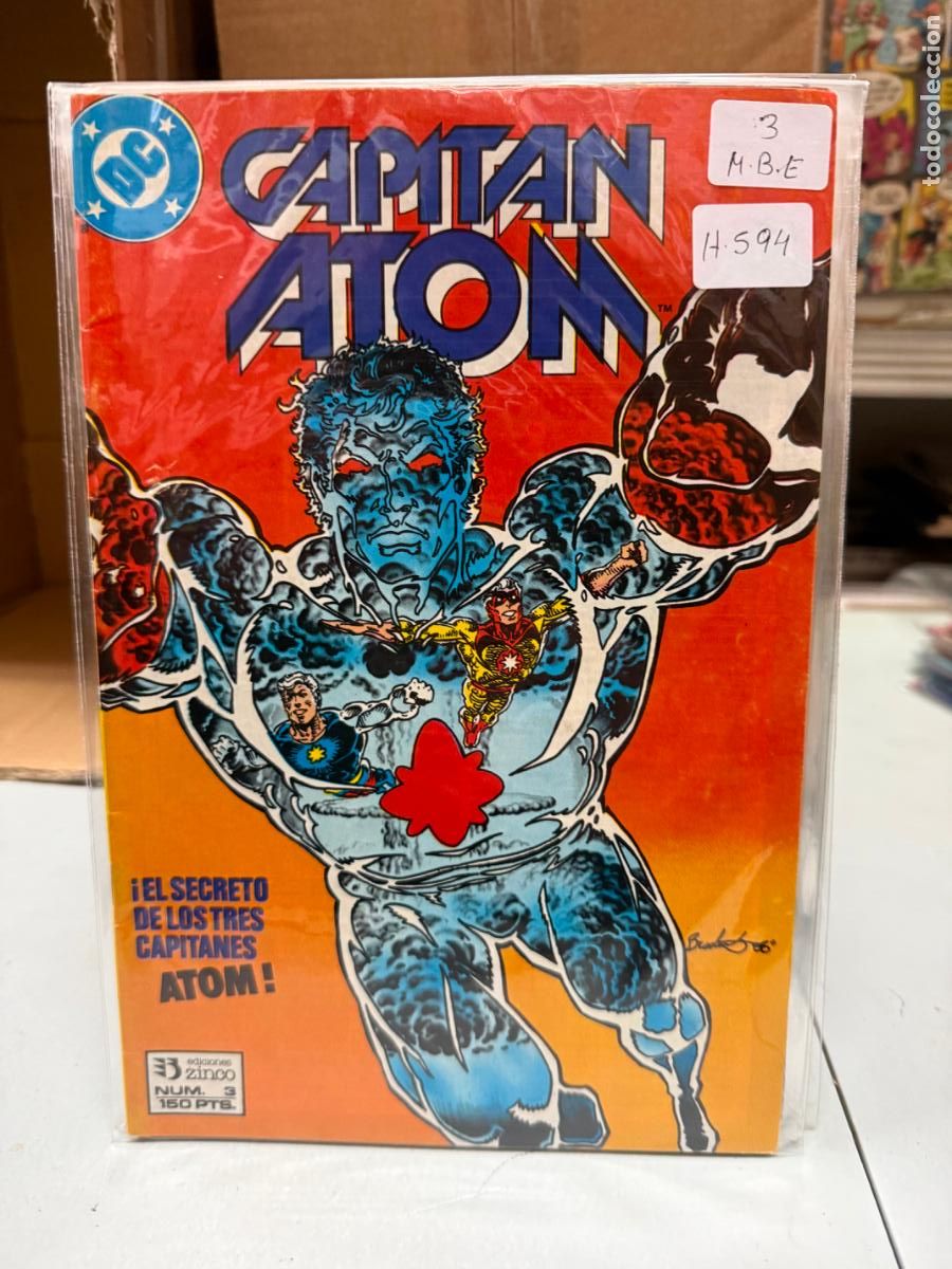 C&oacute;mics: CAPITAN ATOM EDITORIAL ZINCO DC NUMERO 3 - Foto 1