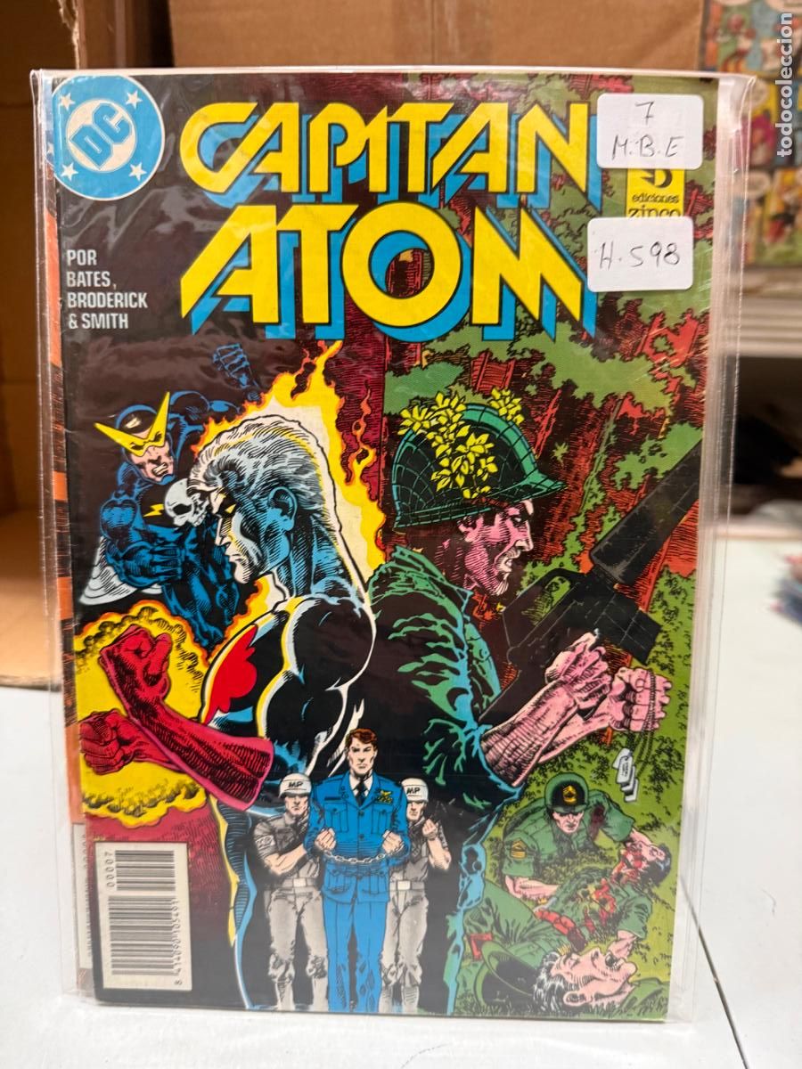 C&oacute;mics: CAPITAN ATOM EDITORIAL ZINCO DC NUMERO 7 - Foto 1