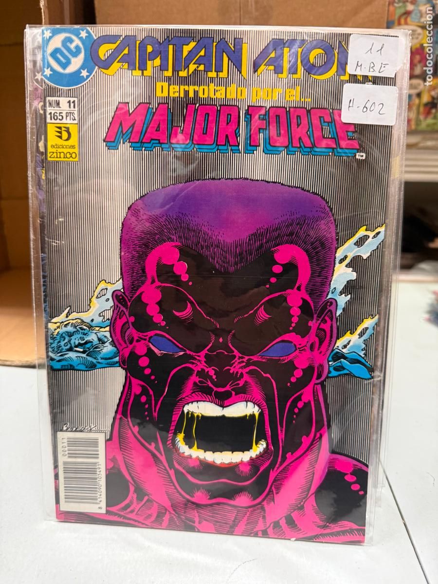 C&oacute;mics: CAPITAN ATOM EDITORIAL ZINCO DC NUMERO 11 - Foto 1
