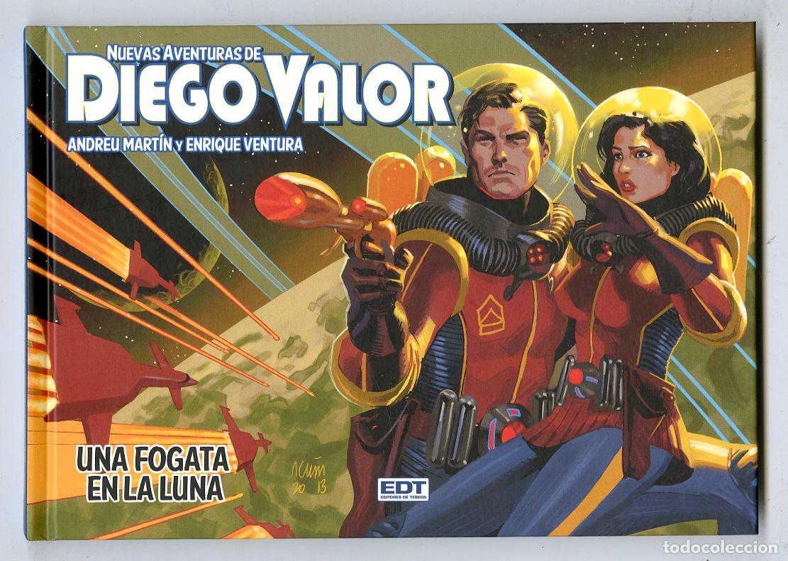 Comics : Nuevas Aventuras de Diego Valor / Una Fogata en la Luna / Editores de Tebeos / 2013