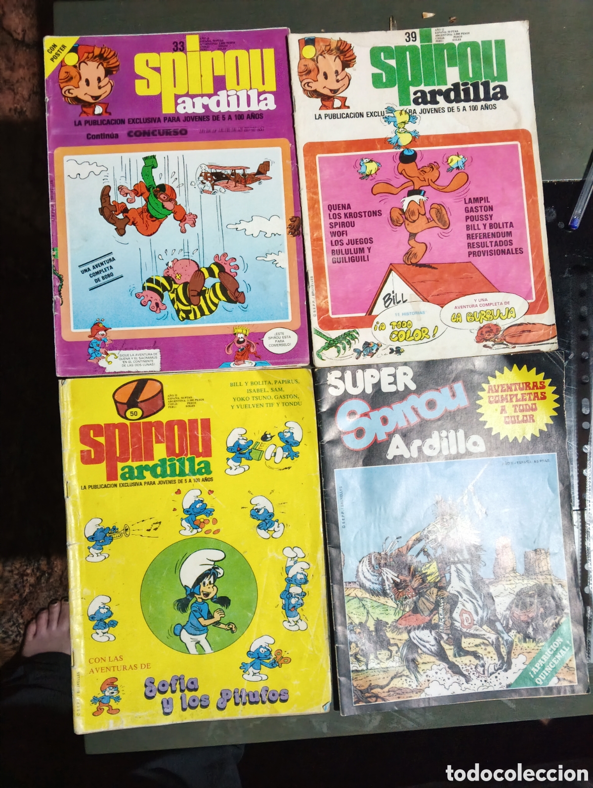 C&oacute;mics: SPIROU Ardilla 4 Comics - Foto 1