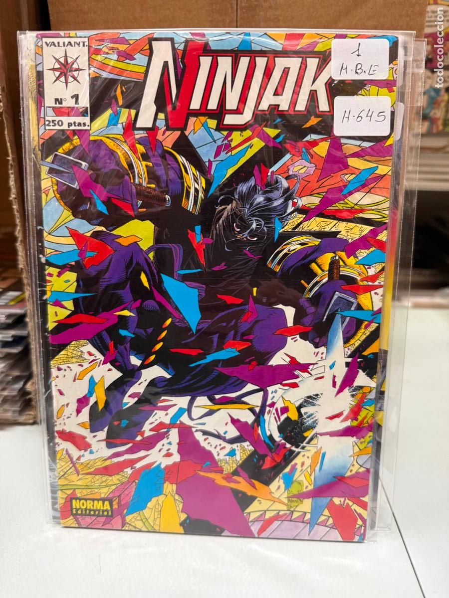 C&oacute;mics: NINJAK EDITORIAL NIORMA NUMERO 1 - Foto 1