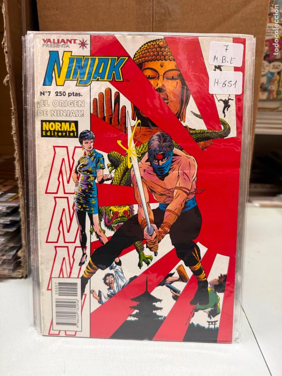 C&oacute;mics: NINJAK EDITORIAL NIORMA NUMERO 7 - Foto 1