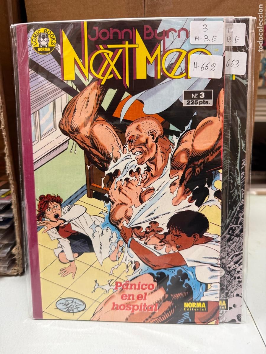 C&oacute;mics: NEXT MEN JOHN BYRNE EDITORIAL NORMA NUMERO 3 - Foto 1