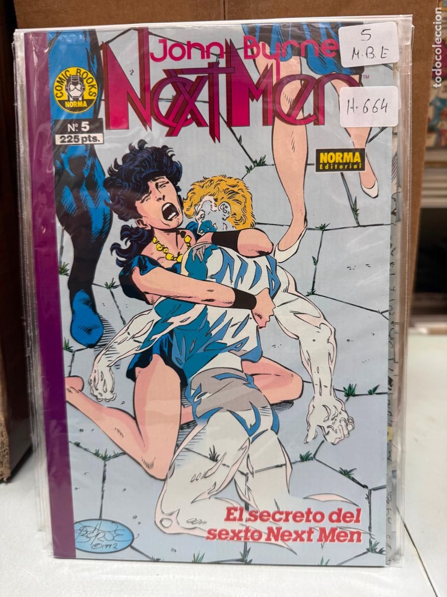 C&oacute;mics: NEXT MEN JOHN BYRNE EDITORIAL NORMA NUMERO 5 - Foto 1