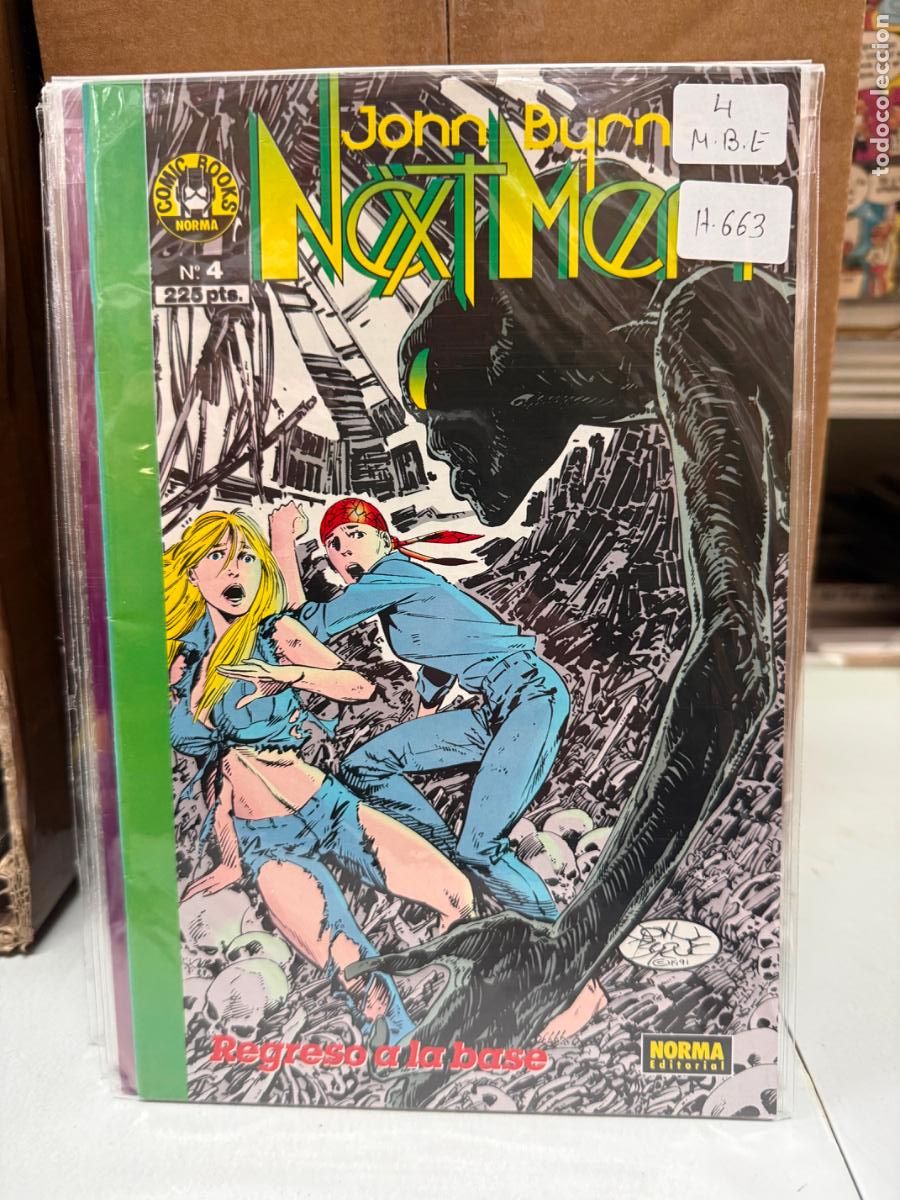 C&oacute;mics: NEXT MEN JOHN BYRNE EDITORIAL NORMA NUMERO 4 - Foto 1