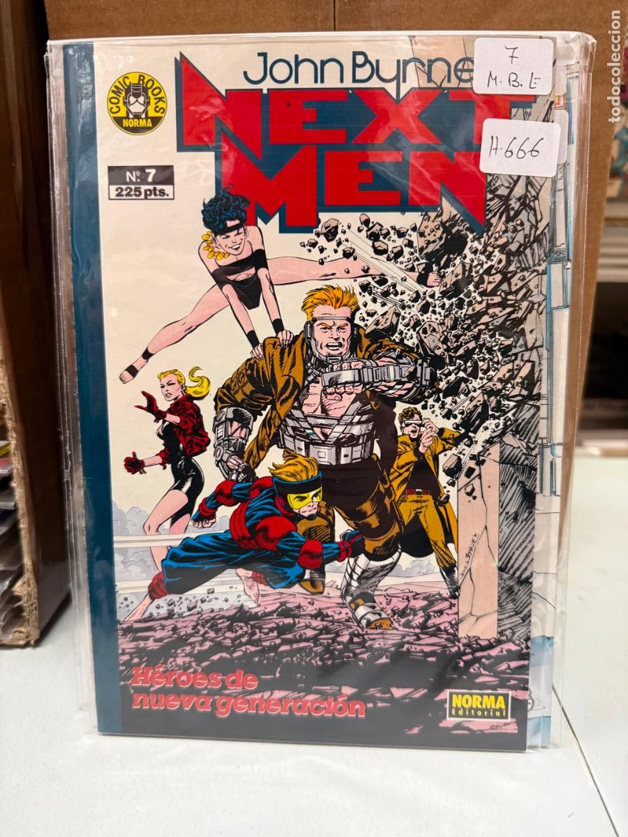 C&oacute;mics: NEXT MEN JOHN BYRNE EDITORIAL NORMA NUMERO 7 - Foto 1