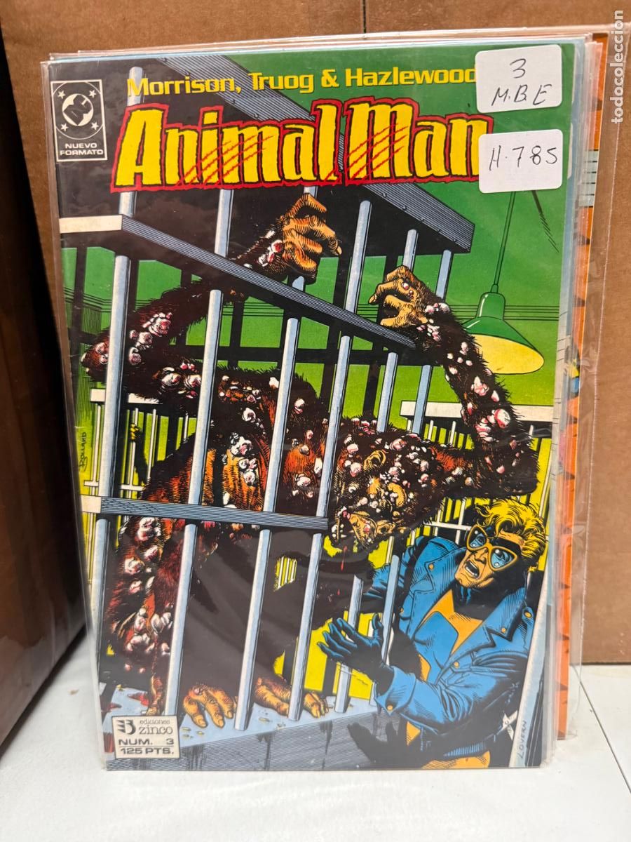 C&oacute;mics: ANIMAL MAN EDITORIAL ZINCO NUMERO 3 - Foto 1