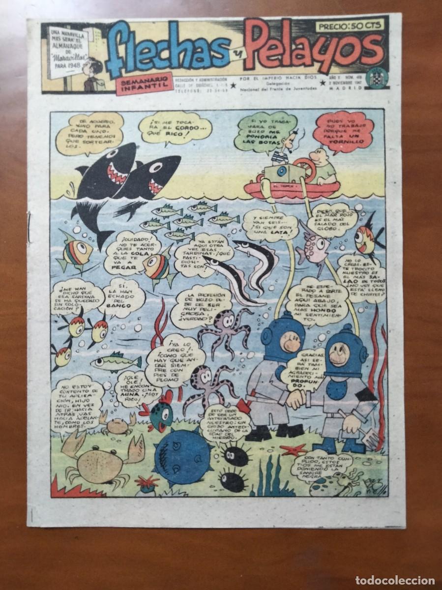C&oacute;mics: Flechas y Pelayos, 2 noviembre 1947 - Foto 1