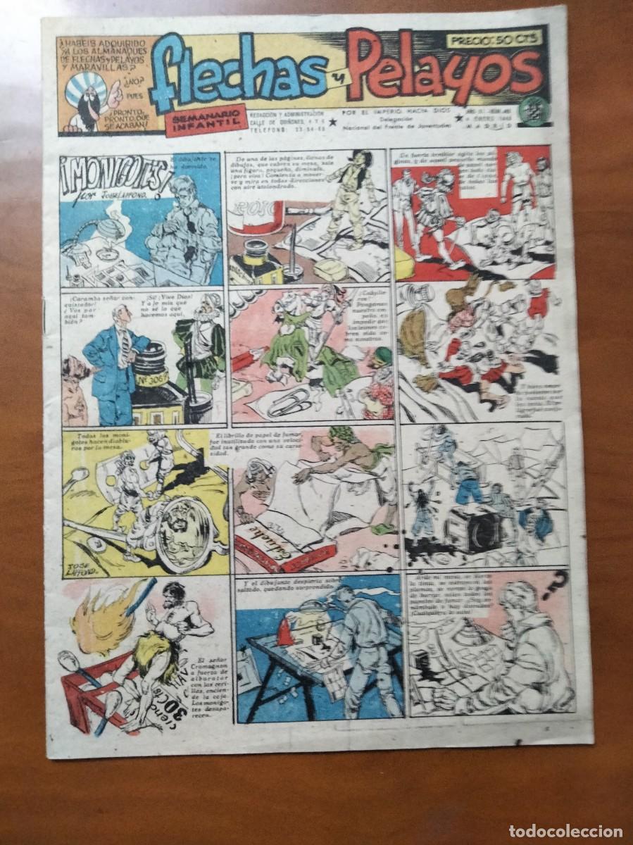C&oacute;mics: Flechas y Pelayos, 4 enero 1948 - Foto 1