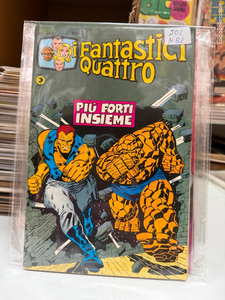C&oacute;mics: LOS 4 FANTASTICOS EN ITALIANO NUMERO 202 - Foto 1
