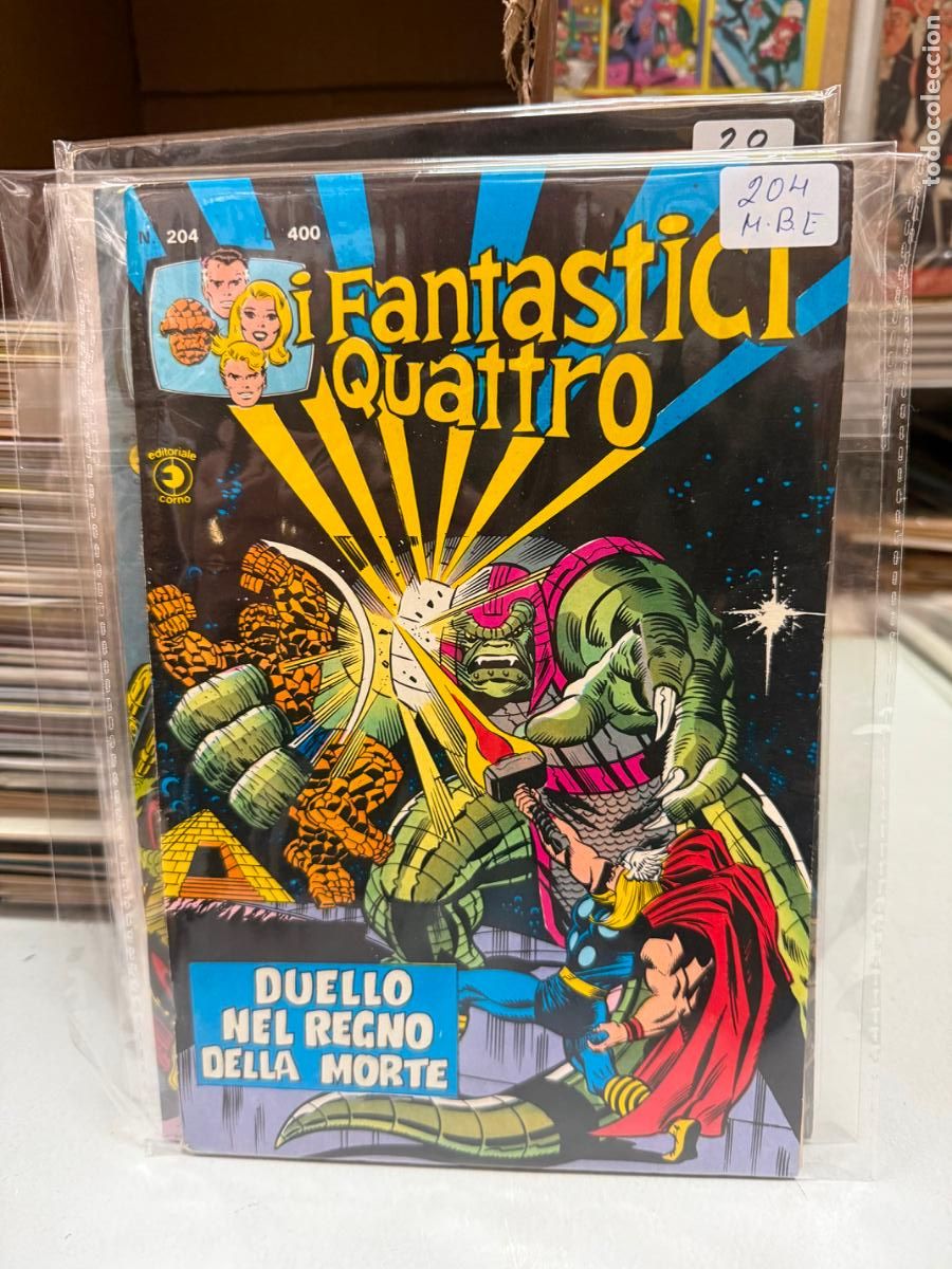 C&oacute;mics: LOS 4 FANTASTICOS EN ITALIANO NUMERO 204 - Foto 1