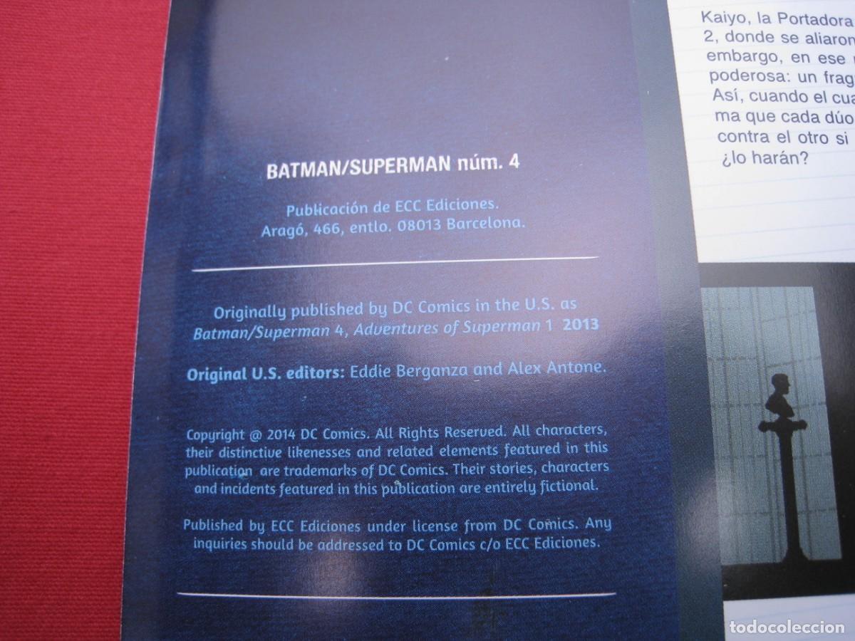 C&oacute;mics: BATMAN / SUPERMAN - N&ordm; 4 - ECC EDICIONES. - Foto 3