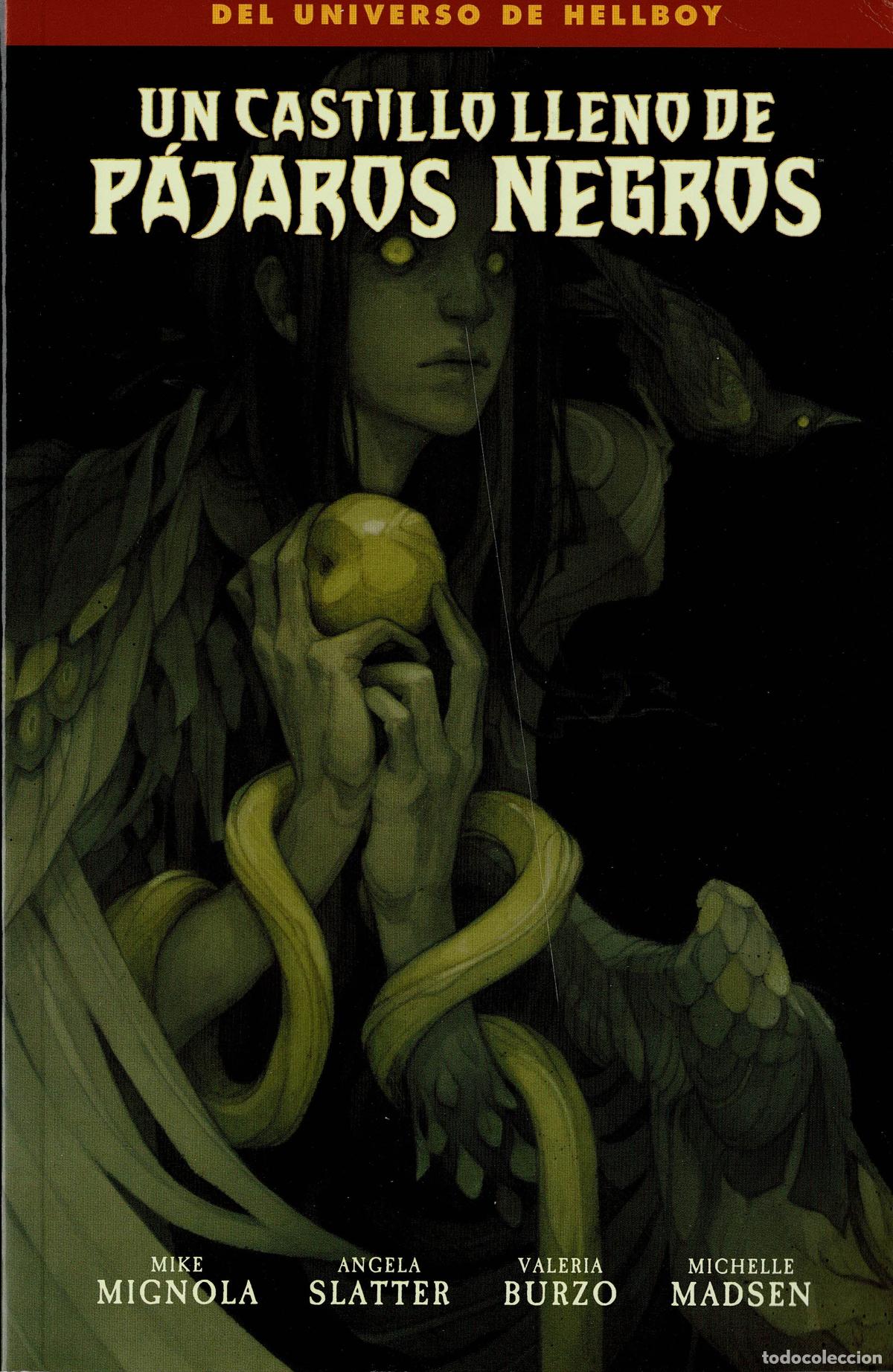C&oacute;mics: El Castillo lleno de p&aacute;jaros negros.Hellboy.Norma editorial - Foto 1