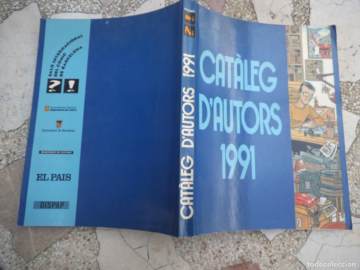 Comics: cataleg d'autors 1991, comic, ficomic, dibujantes, dibujos en b/n,