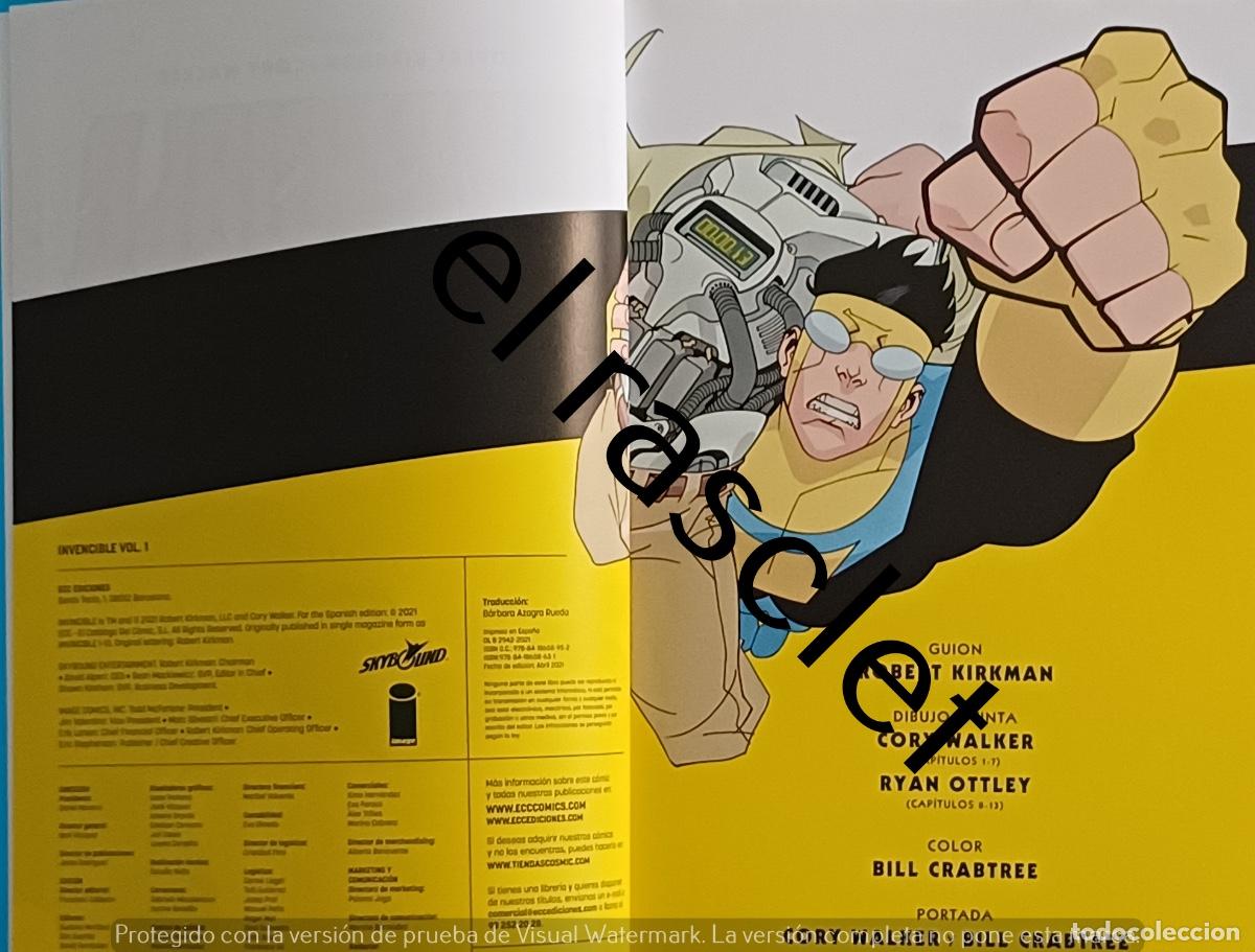 C&oacute;mics: INVENCIBLE - VOLUMEN 1- A&Ntilde;O 2021 - Foto 3