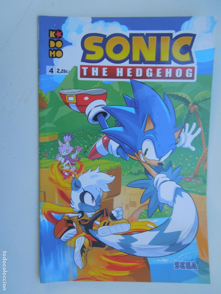 C&oacute;mics: SONIC THE HEDGEHOG - N&ordm; 4 -KODOMO - ECC EDICIONES 2020. - Foto 1