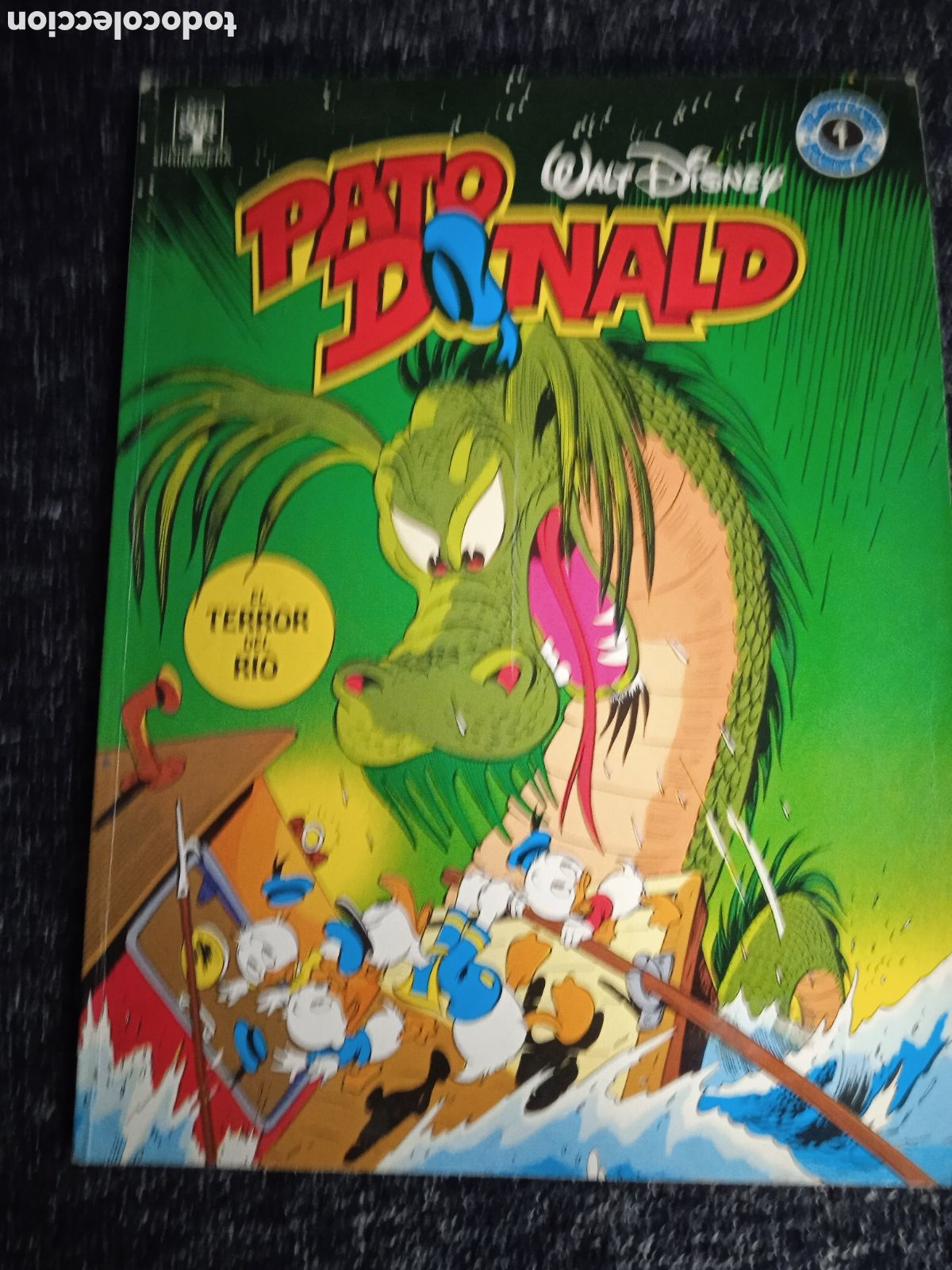 C&oacute;mics: PATO DONALD - EL TERROR DEL RIO -ED. PRIMAVERA - Foto 1