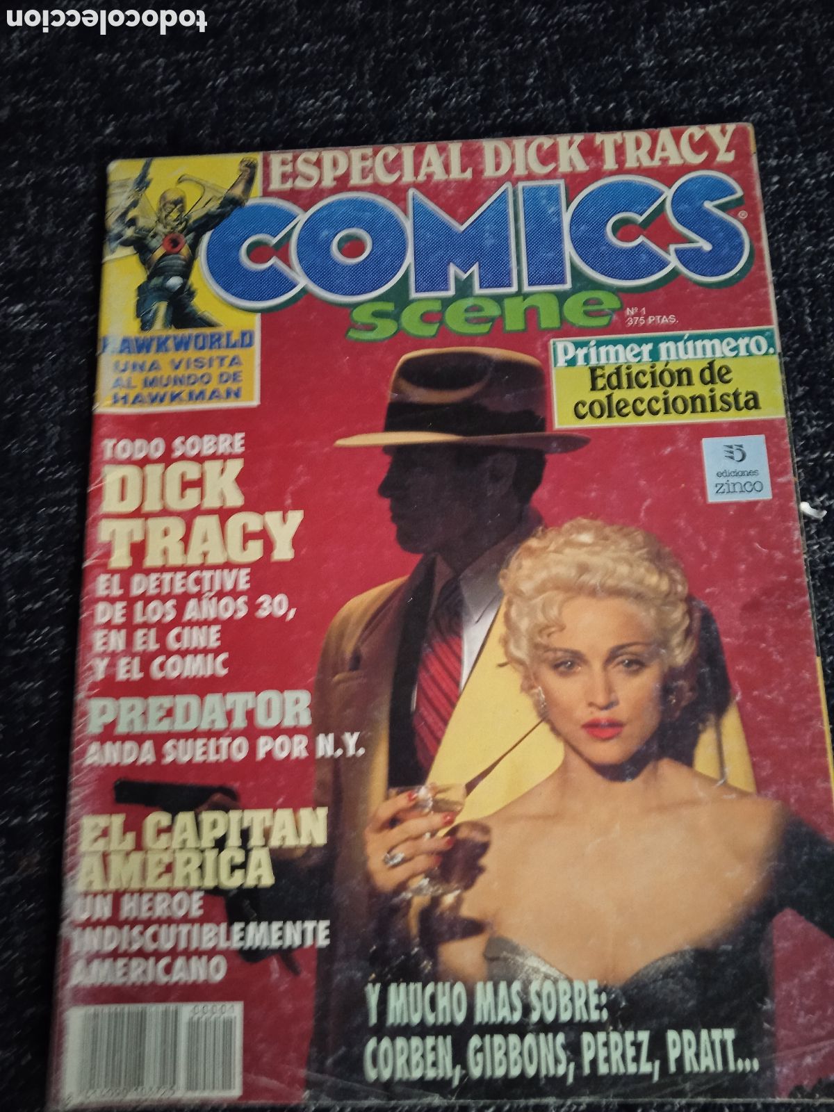 C&oacute;mics: COMIC SCENE N&ordm; 1 ESPECIAL DICK TRACY -ED. ZINCO - Foto 1