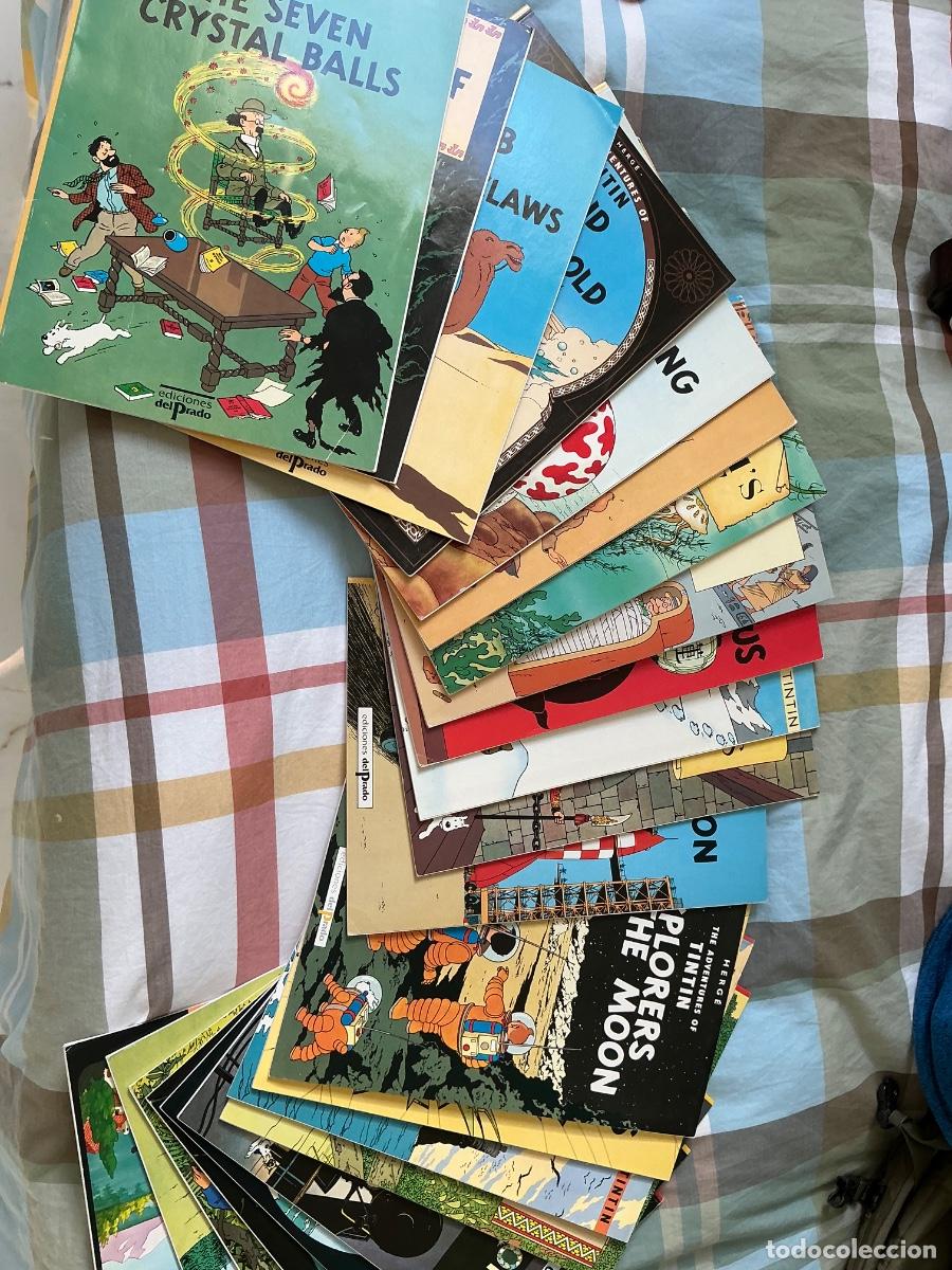 C&oacute;mics: Colecci&oacute;n Tint&iacute;n en Ingles ediciones Prado - Foto 1