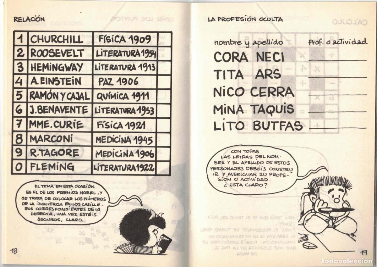 C&oacute;mics: LOS PASATIEMPOS DE MAFALDA n&ordm; 12 - Foto 2