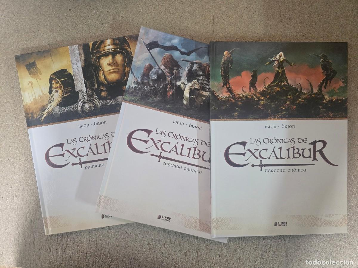 C&oacute;mics: Las Cronicas de Excalibur.Completa 3 Tomos.Yermo - Foto 1