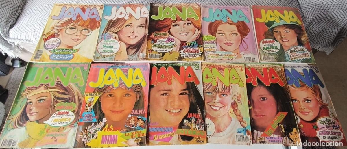 C&oacute;mics: Lote 11 c&oacute;mics Jana (A&ntilde;os 80)-Editorial Sarpe - Foto 1