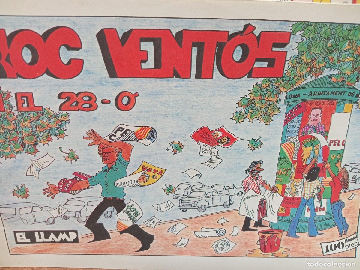 C&oacute;mics: EN ROC VENTOS I EL 28-O - EL LLAMP 1982 - TEXTO EN CATALAN - Foto 1