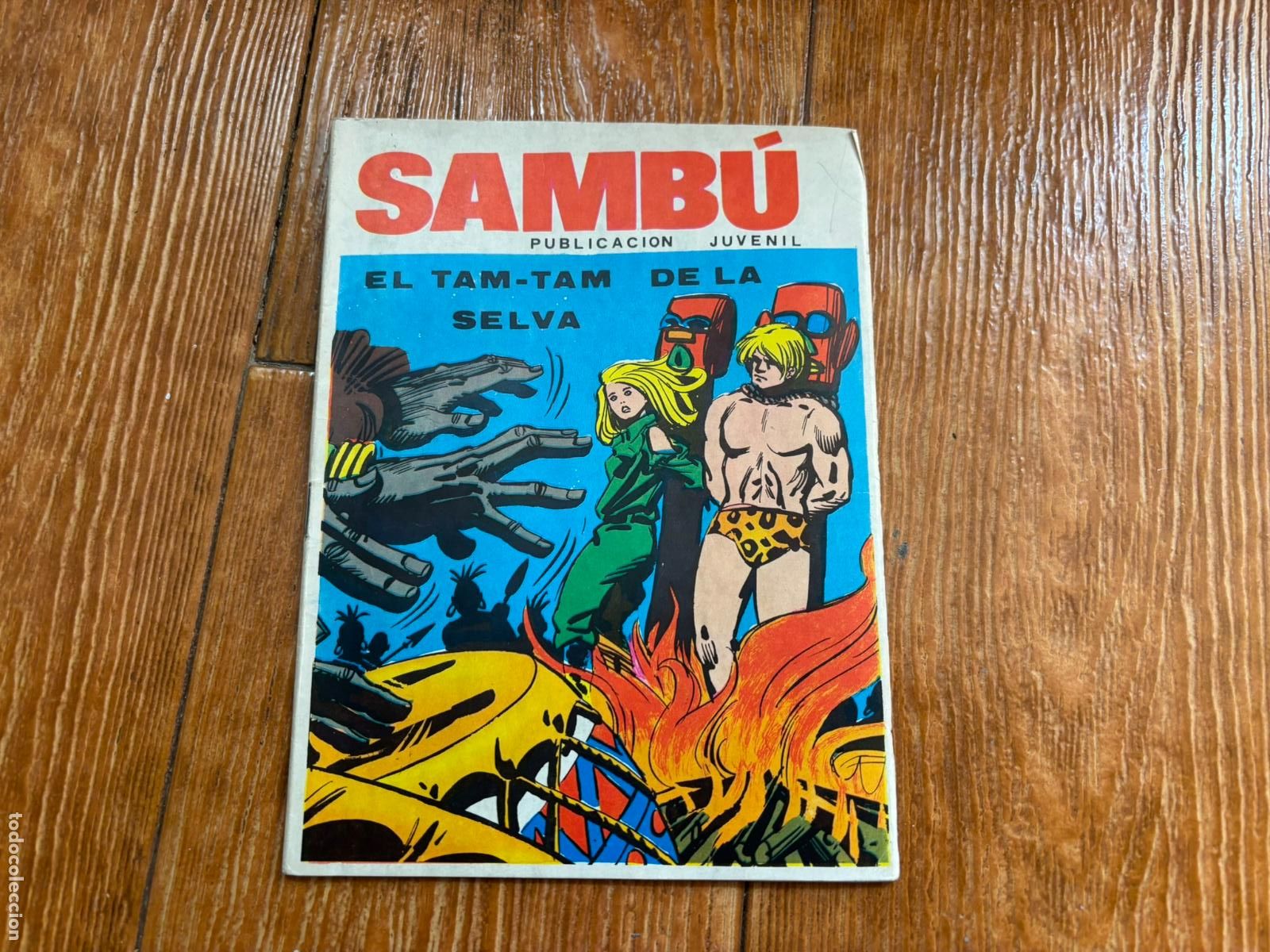 C&oacute;mics: SAMBU N&ordm; 1 EL TAM TAM DE LA SELVA - EDITORIAL VILMAR - Foto 1