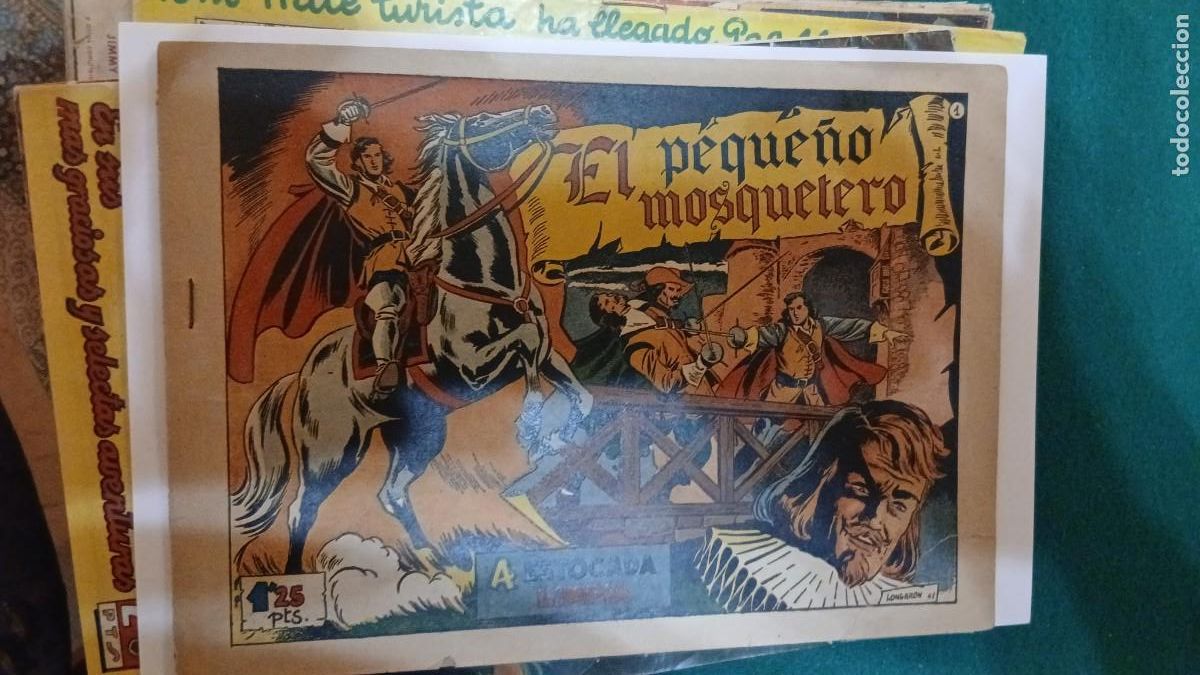 C&oacute;mics: El peque&ntilde;o mosquetero 1, Bolsa JJ - Foto 1
