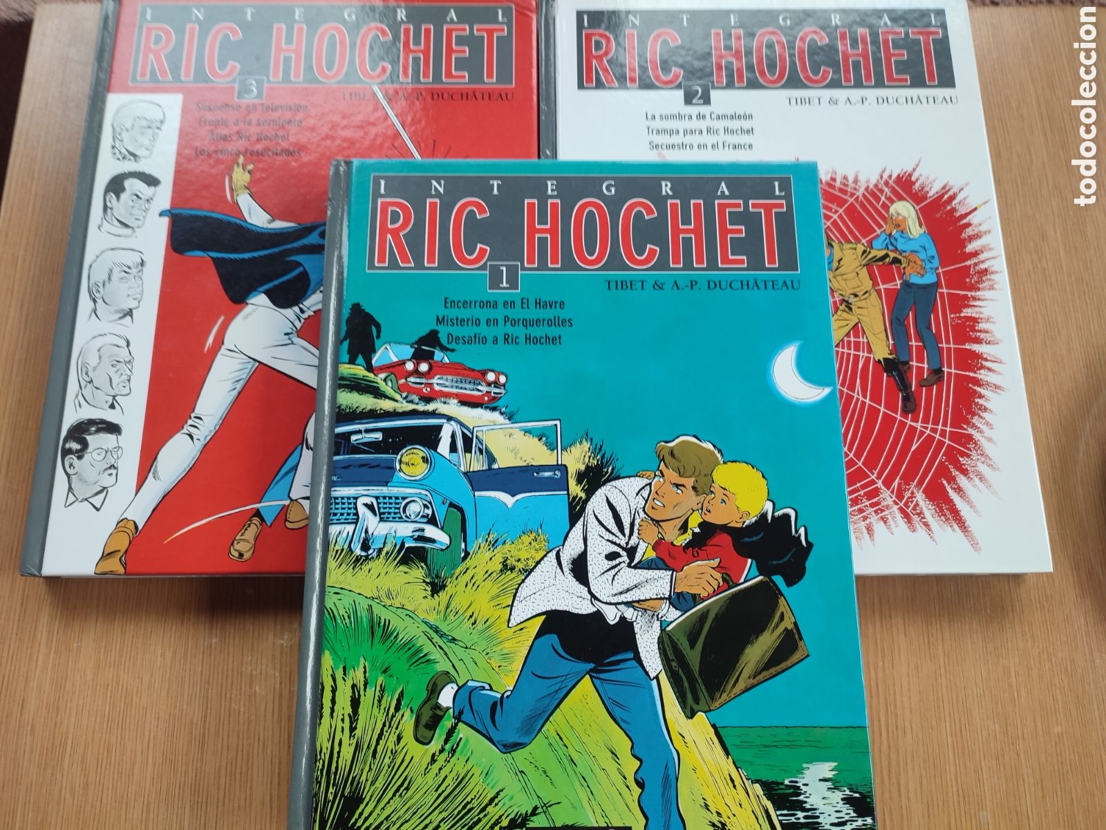 C&oacute;mics: Ric Hochet. Integral Ponent Mon completa . 3 tomos - Foto 1