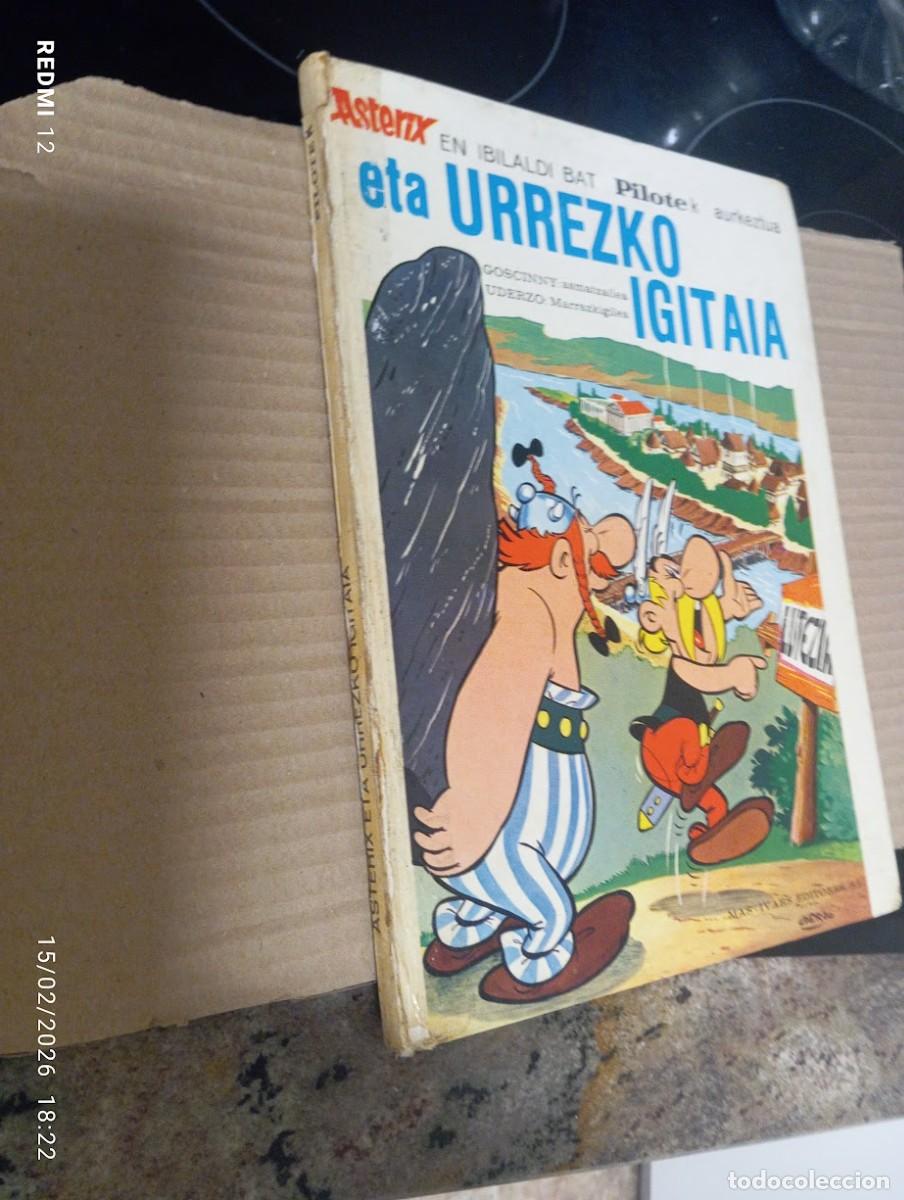C&oacute;mics: ASTERIX ETA URREZKO IGITAIA 1978 / EUSKARAZ VASCO BASQUE - Foto 2
