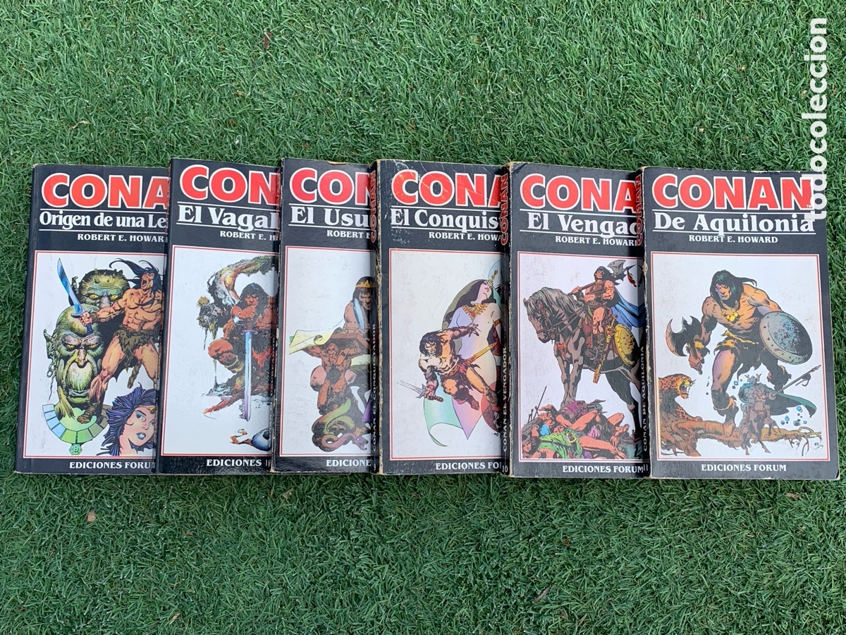 C&oacute;mics: &bull;Libros conan ediciones f&oacute;rum ROBERT E.HOWARD 1983 - Foto 1