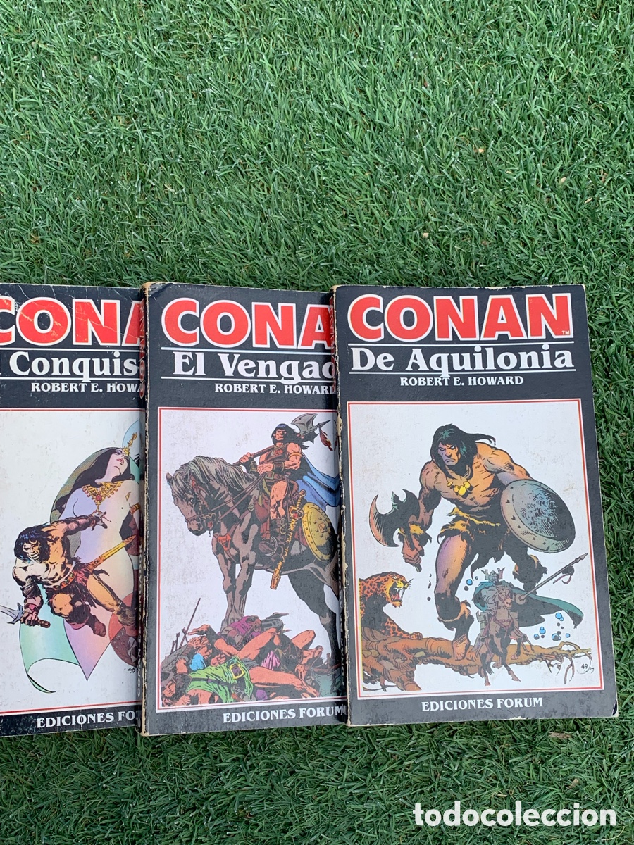 C&oacute;mics: &bull;Libros conan ediciones f&oacute;rum ROBERT E.HOWARD 1983 - Foto 6