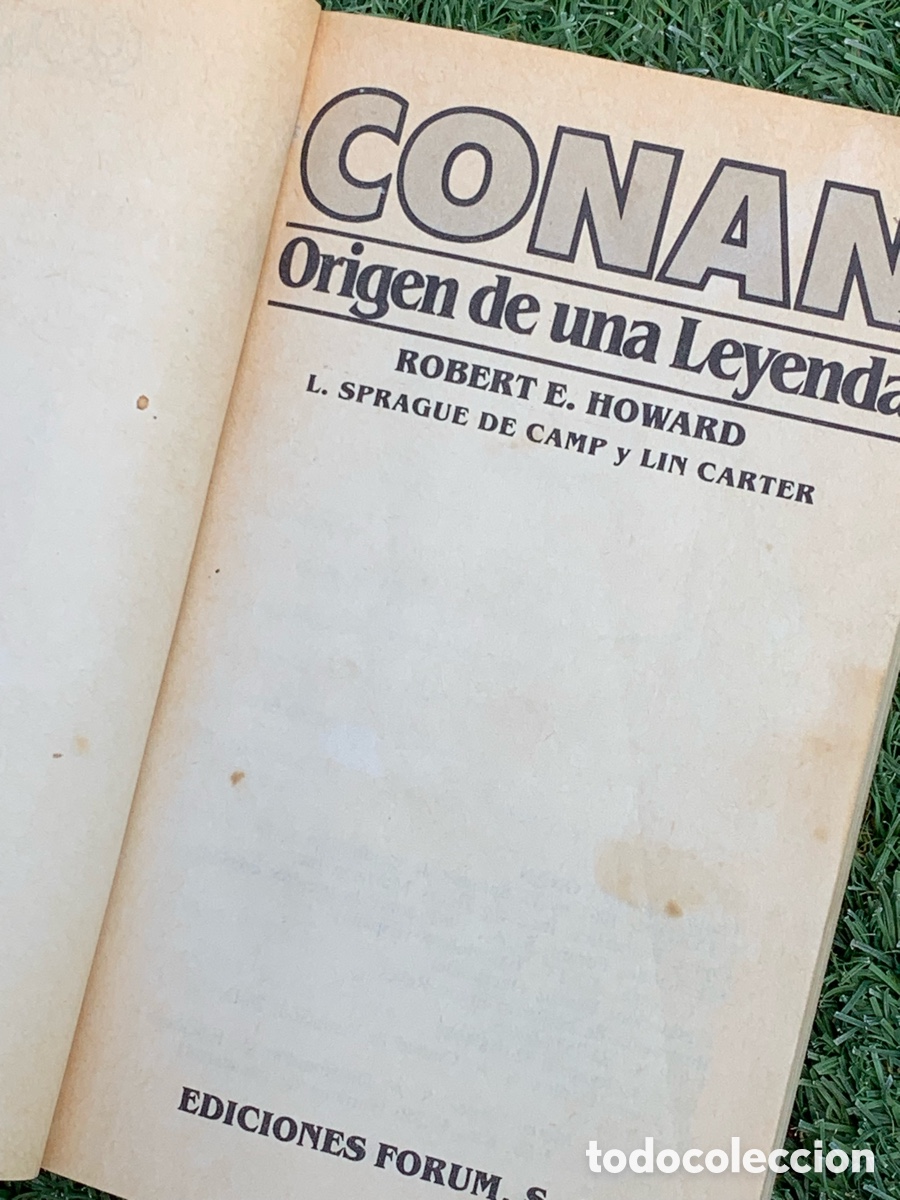 C&oacute;mics: &bull;Libros conan ediciones f&oacute;rum ROBERT E.HOWARD 1983 - Foto 7