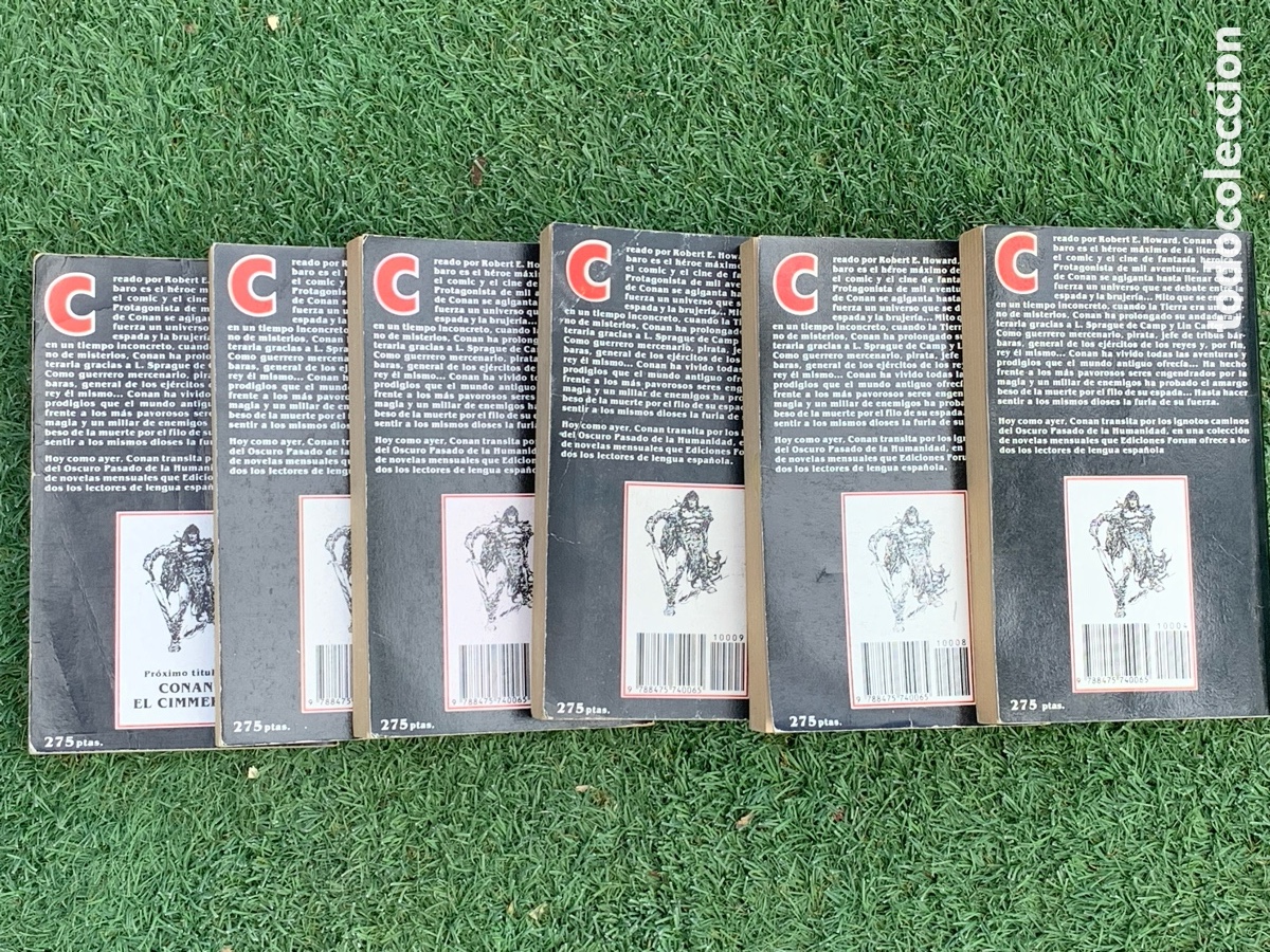C&oacute;mics: &bull;Libros conan ediciones f&oacute;rum ROBERT E.HOWARD 1983 - Foto 3