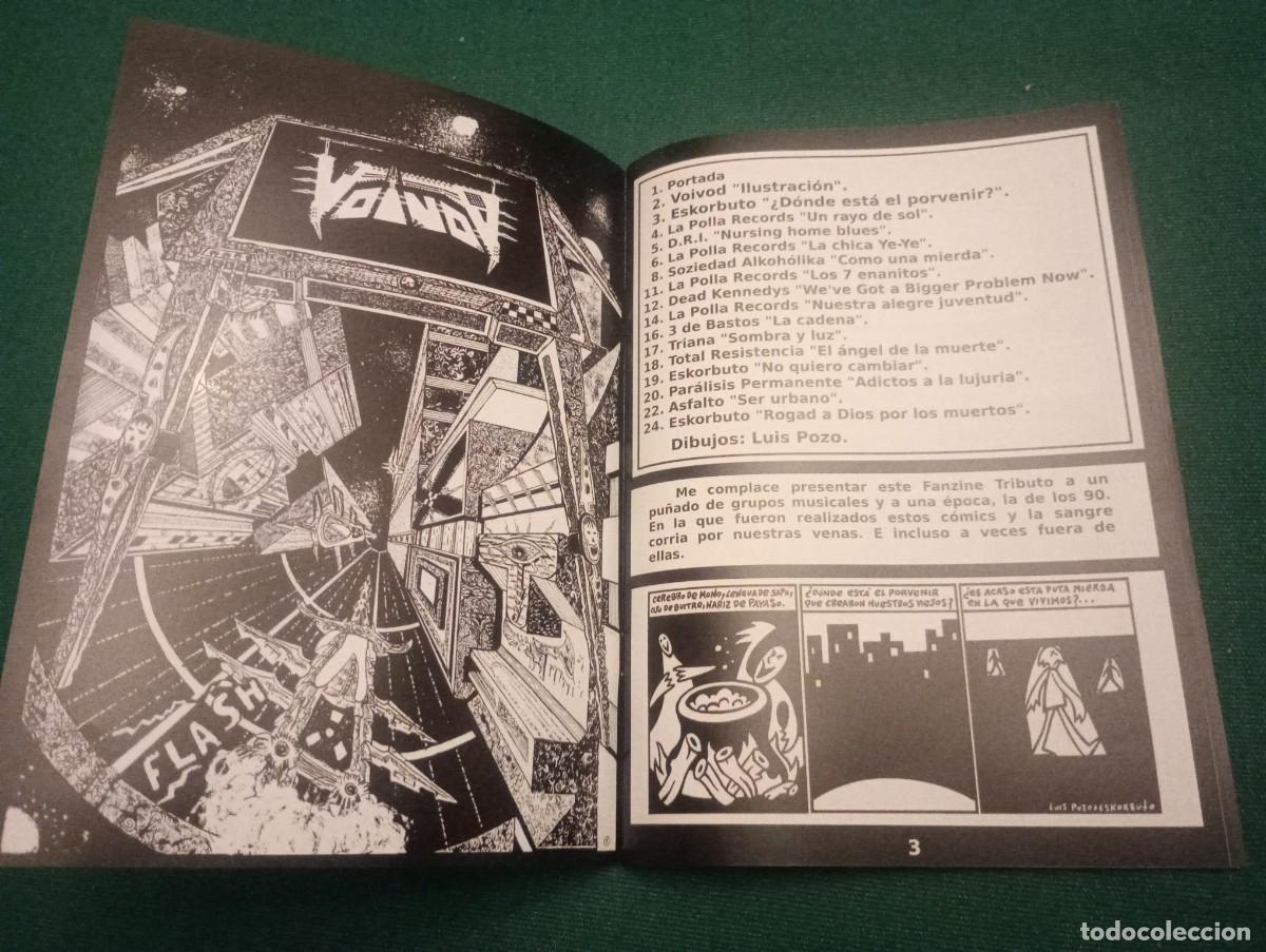 C&oacute;mics: Fanzine de comic tributo musical. Luis Pozo. - Foto 2