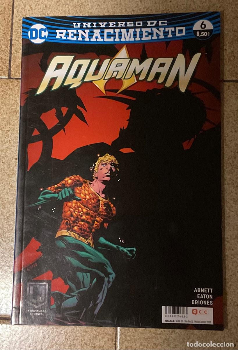 C&oacute;mics: AQUAMAN UNIVERSO DC RENACIMIENTO. N- 6. 2017 - Foto 1