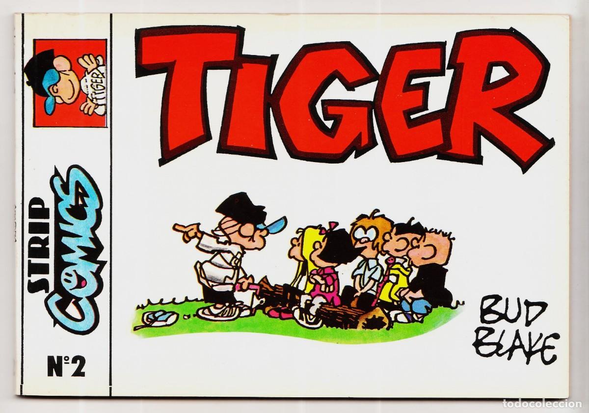 C&oacute;mics: Strip Comics n&ordm; 2: TIGER de Bud Blake. Ediciones ESEUVE, 1990. - Foto 1