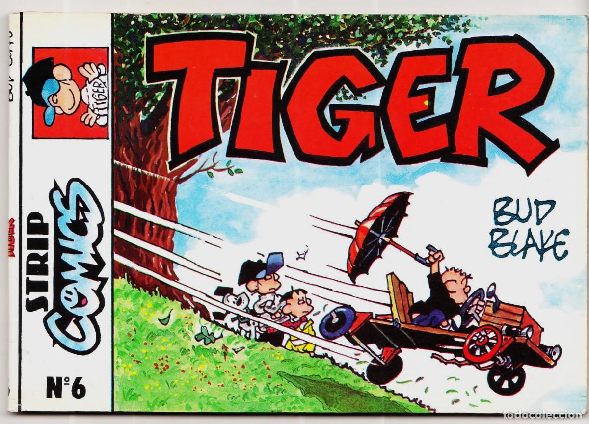 C&oacute;mics: Strip Comics n&ordm; 6: TIGER de Bud Blake. Ediciones ESEUVE, 1990. - Foto 1